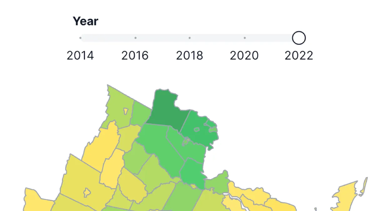 Slider Filters Example